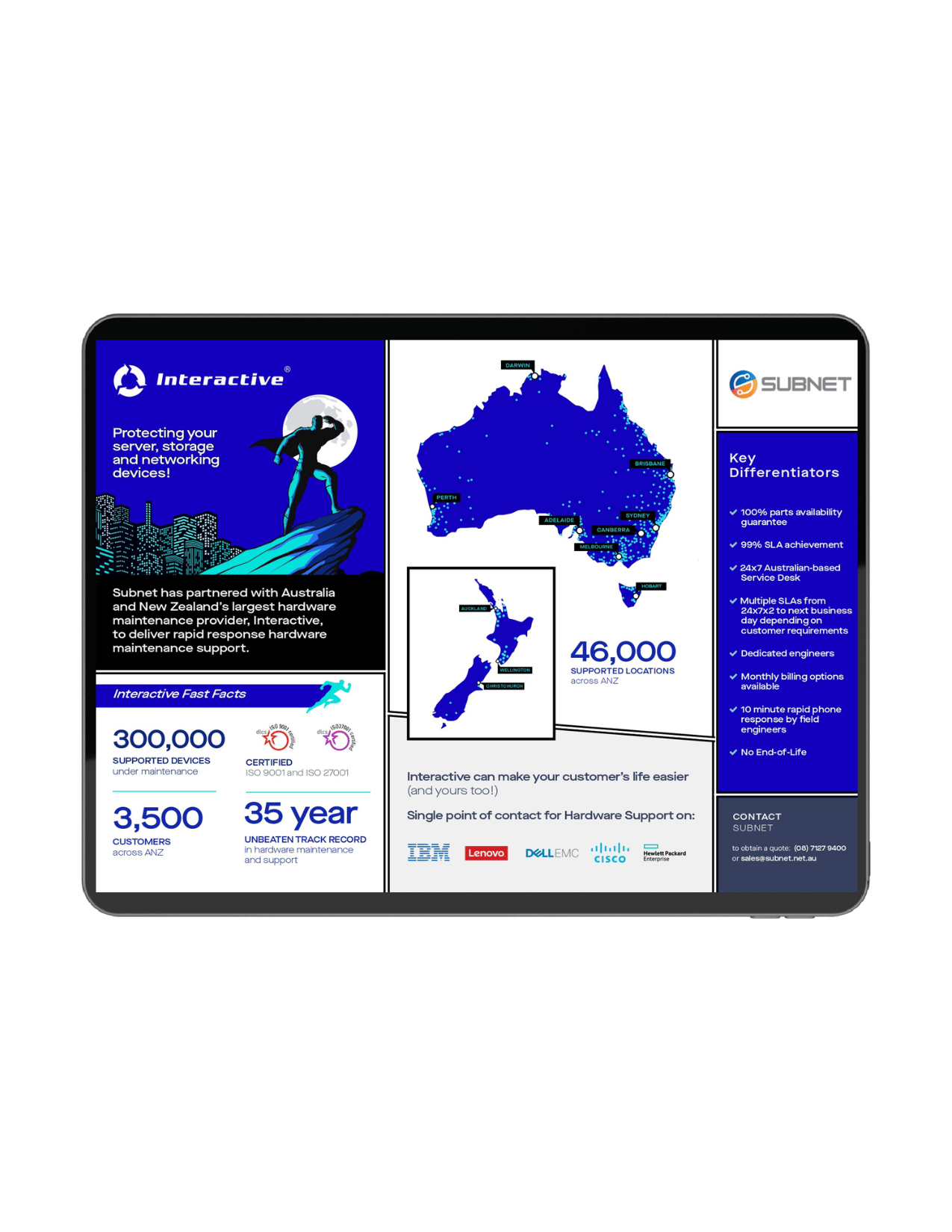 Subnet Website - eBook Download Frame Template-1